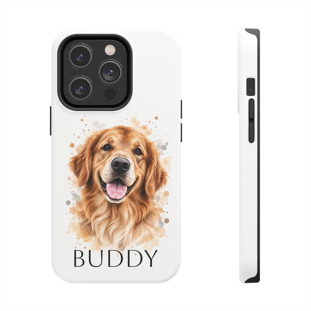 Personalized Pet Portrait Tough Phone Case