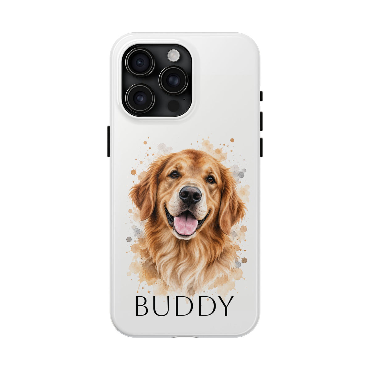 Personalized Pet Portrait Tough Phone Case