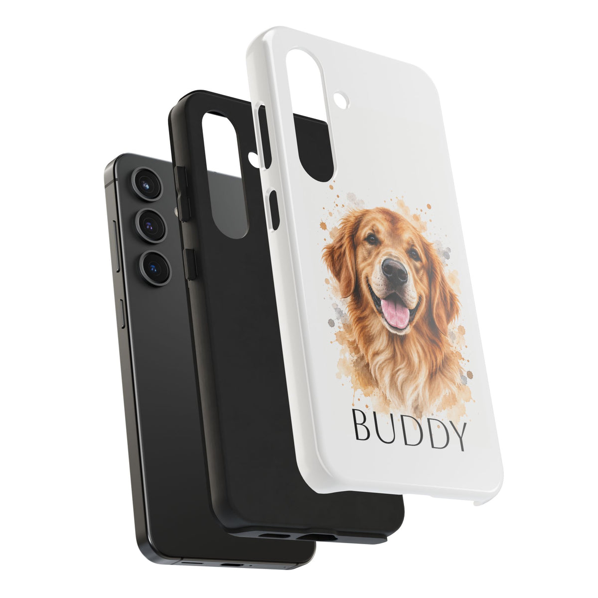 Personalized Pet Portrait Tough Phone Case
