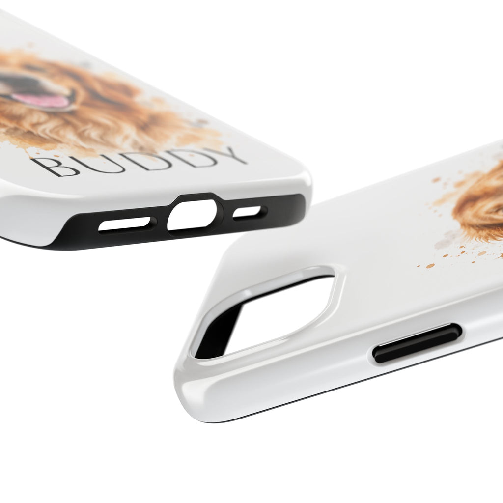 Personalized Pet Portrait Tough Phone Case