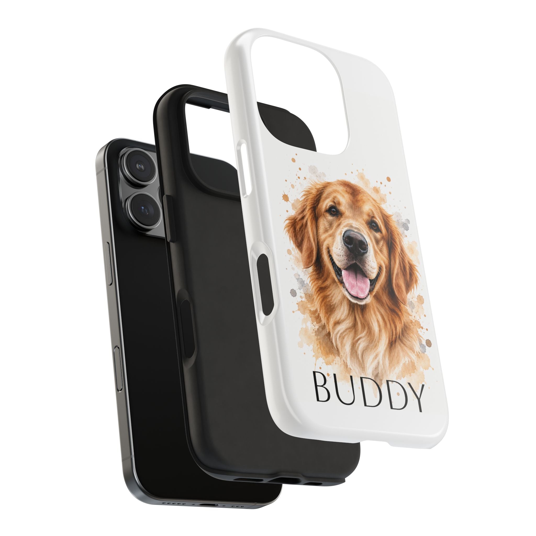 Personalized Pet Portrait Tough Phone Case