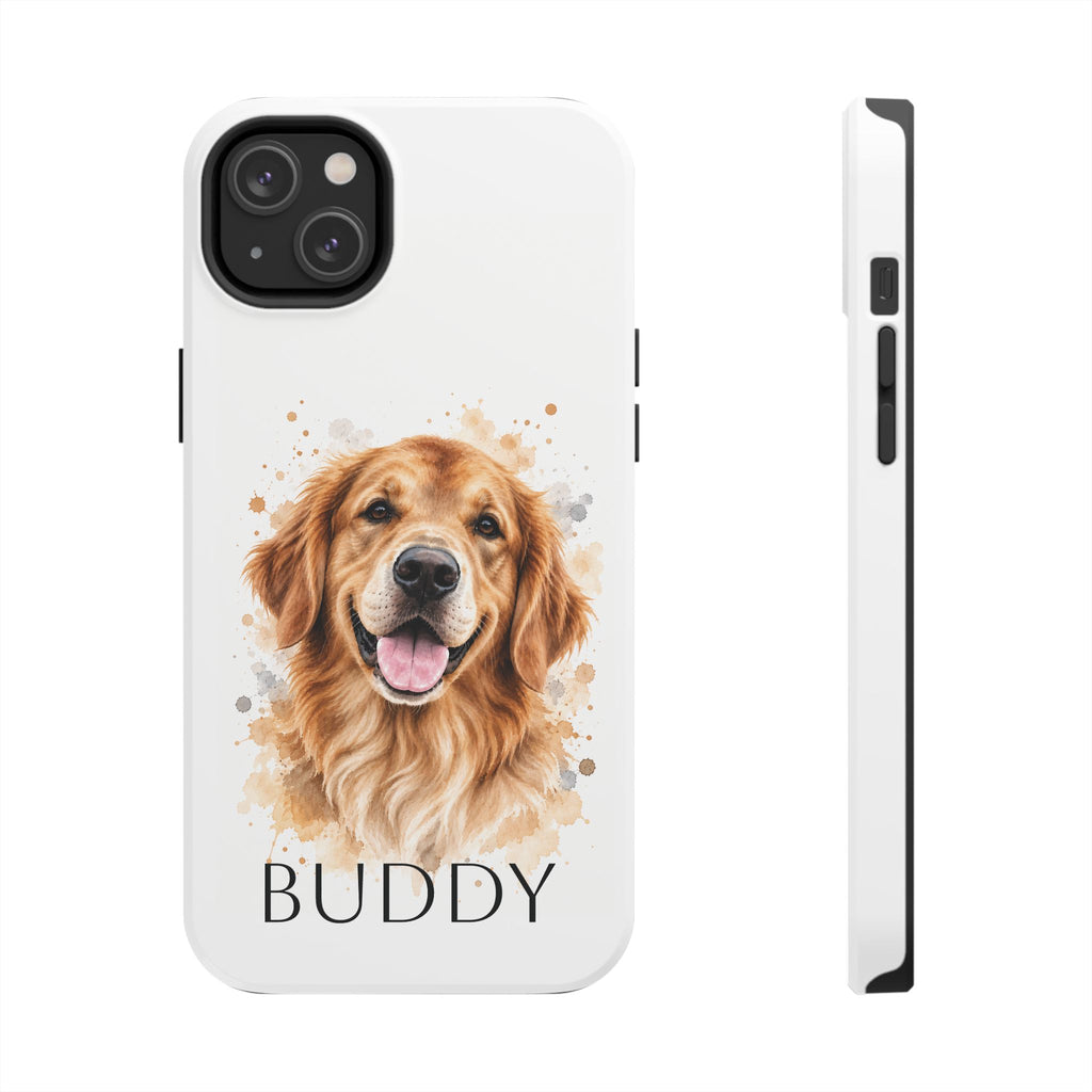Personalized Pet Portrait Tough Phone Case
