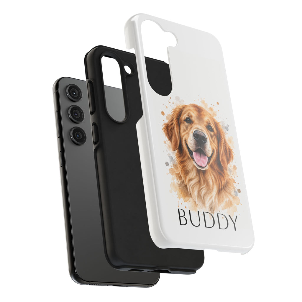 Personalized Pet Portrait Tough Phone Case