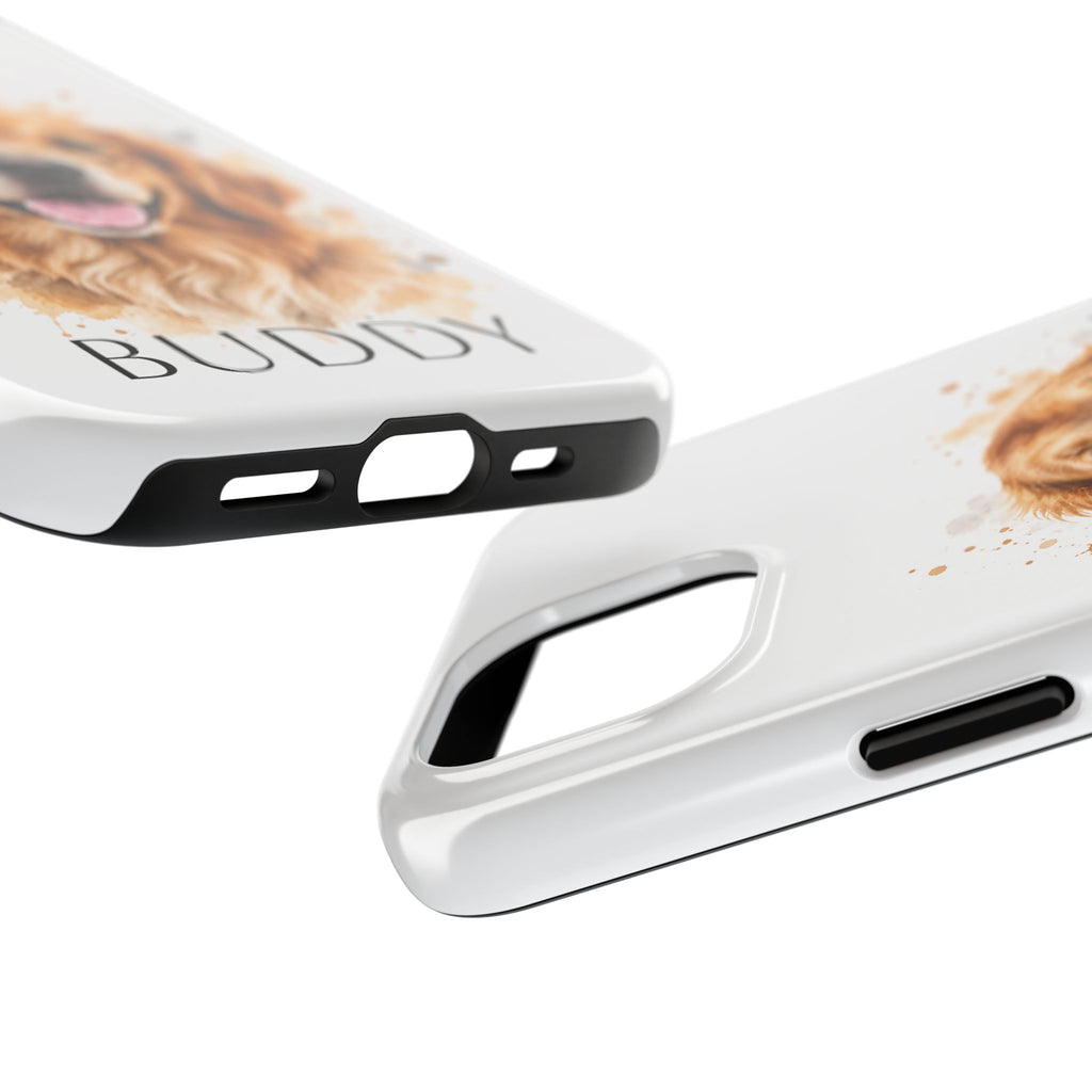 Personalized Pet Portrait Tough Phone Case