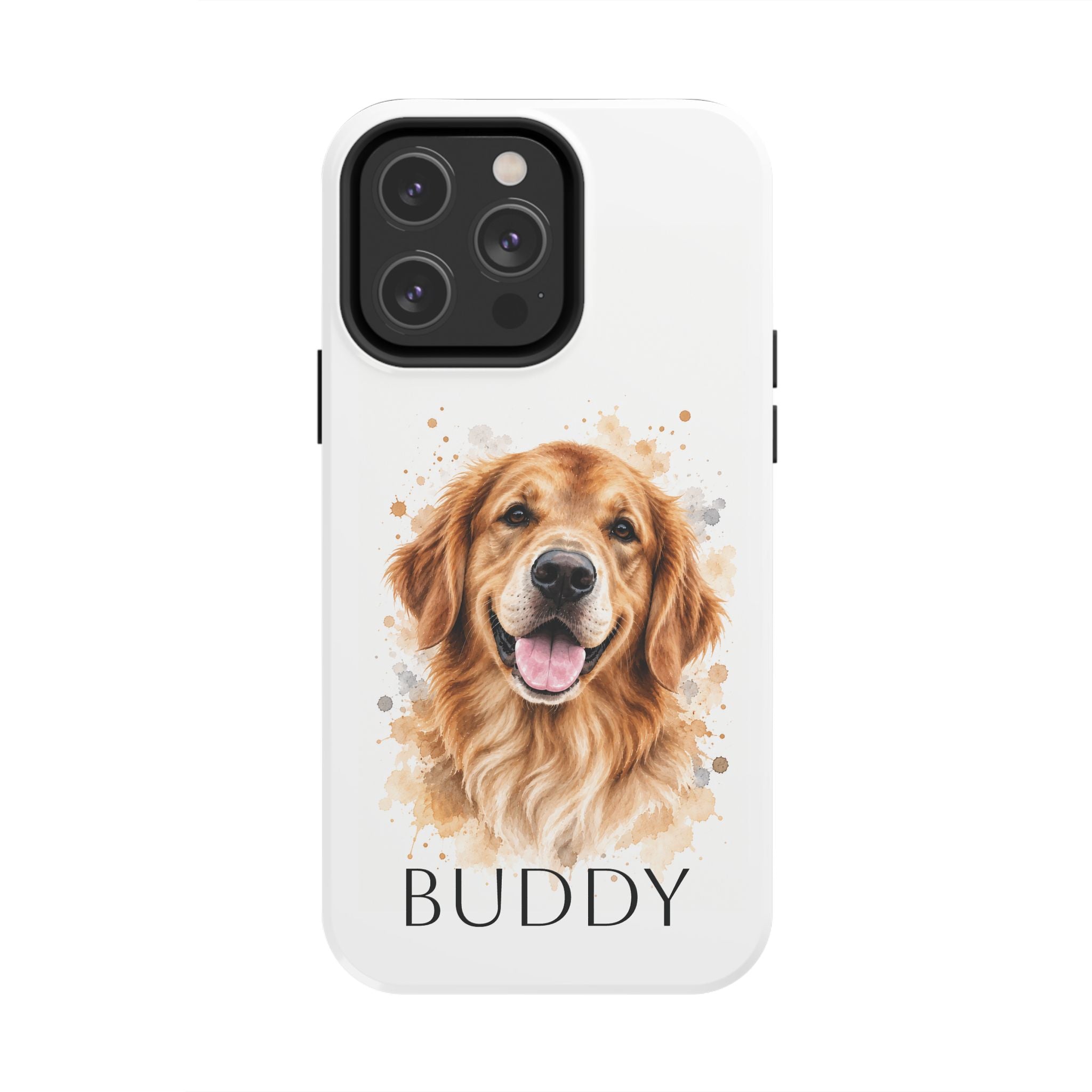 Personalized Pet Portrait Tough Phone Case