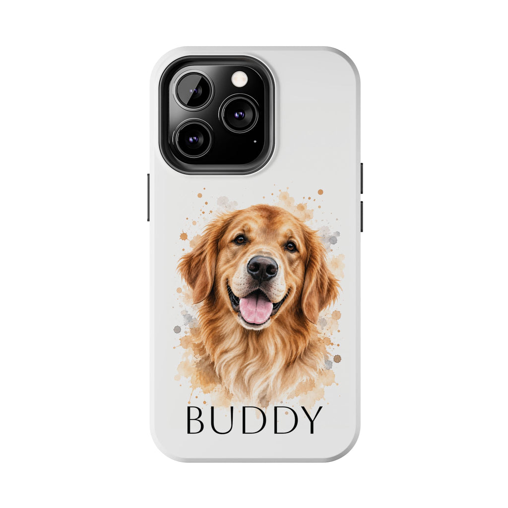 Personalized Pet Portrait Tough Phone Case