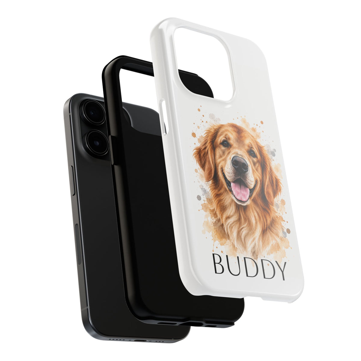 Personalized Pet Portrait Tough Phone Case
