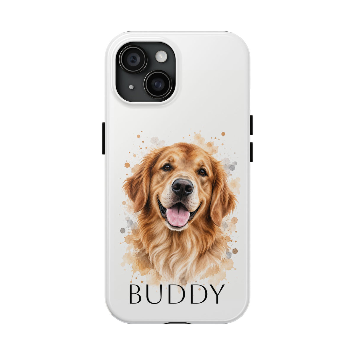 Personalized Pet Portrait Tough Phone Case