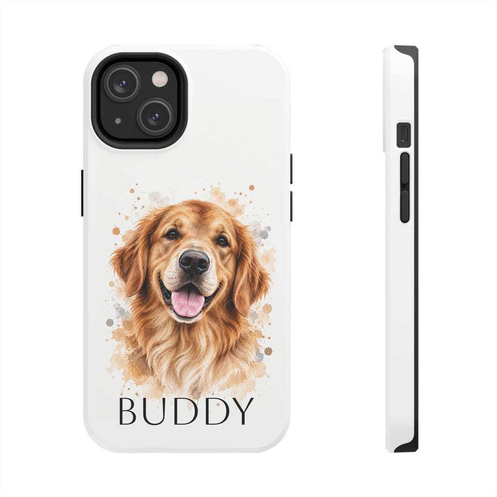 Personalized Pet Portrait Tough Phone Case