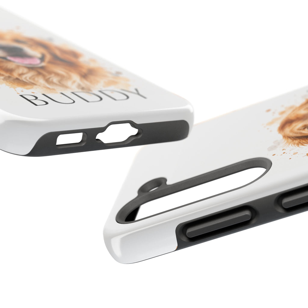 Personalized Pet Portrait Tough Phone Case