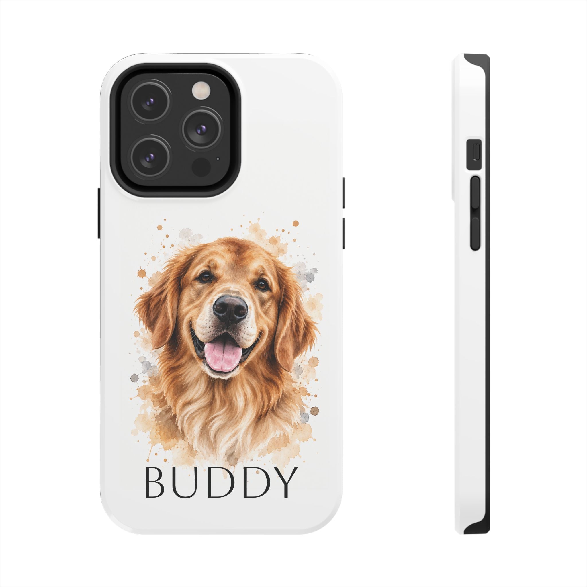 Personalized Pet Portrait Tough Phone Case