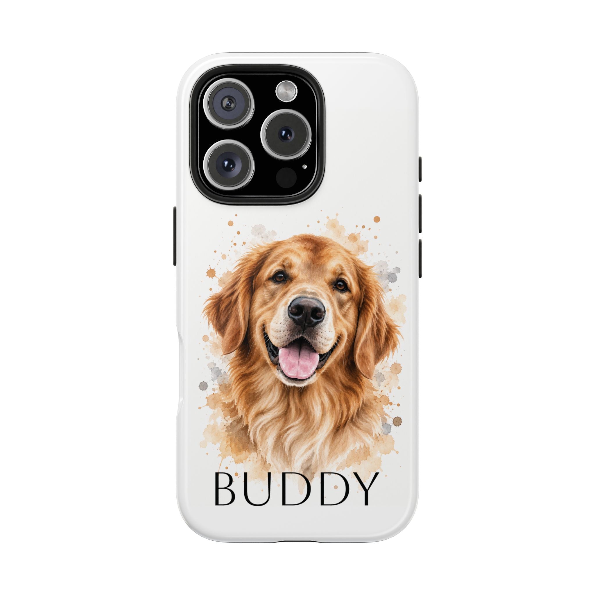 Personalized Pet Portrait Tough Phone Case