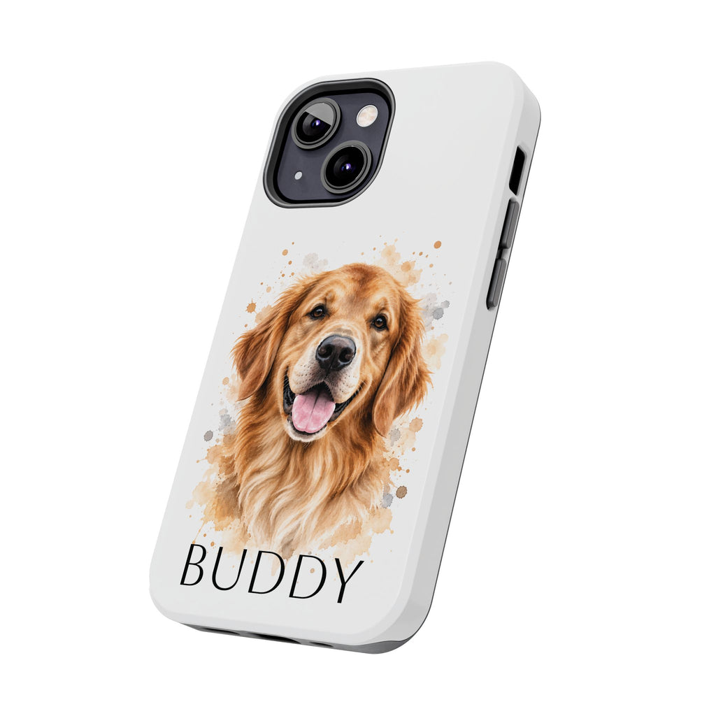 Personalized Pet Portrait Tough Phone Case