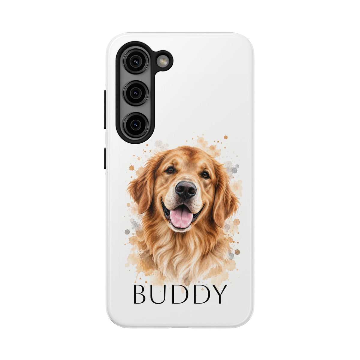 Personalized Pet Portrait Tough Phone Case