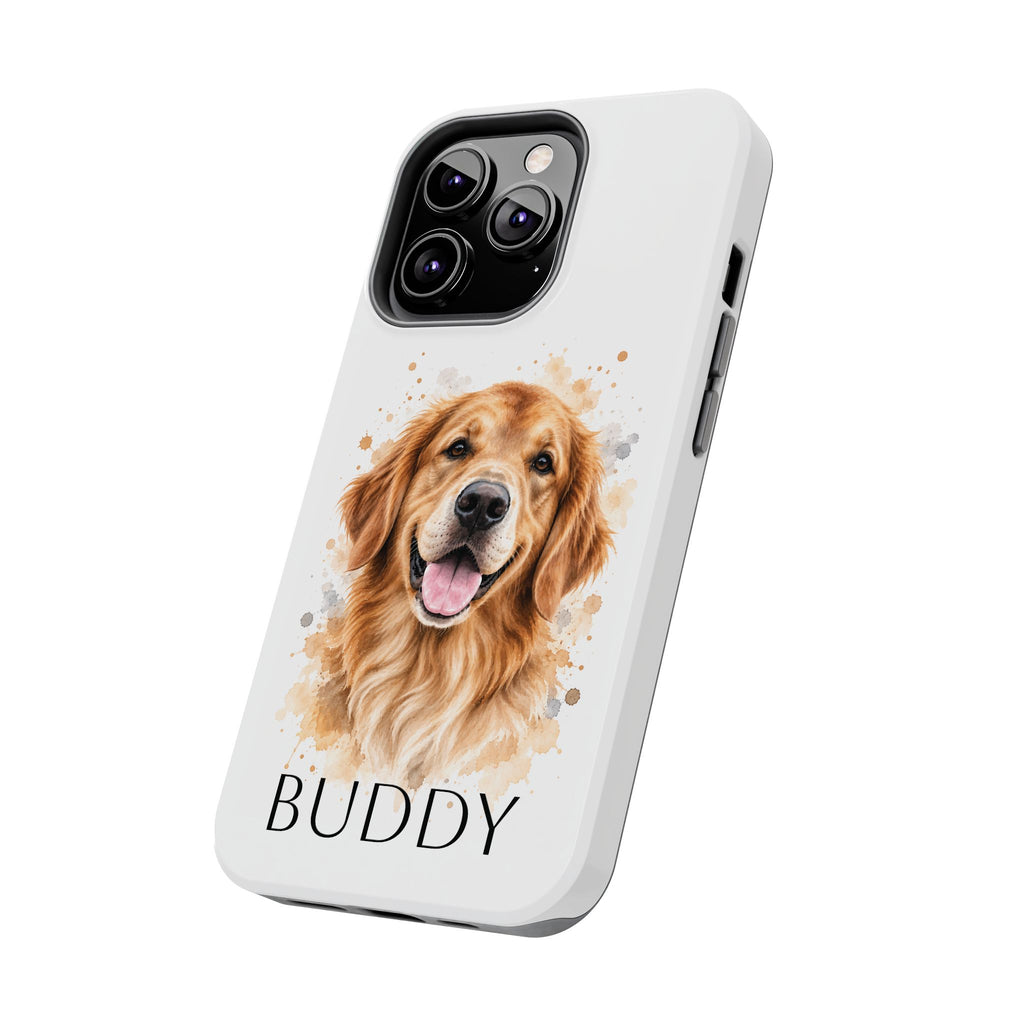 Personalized Pet Portrait Tough Phone Case
