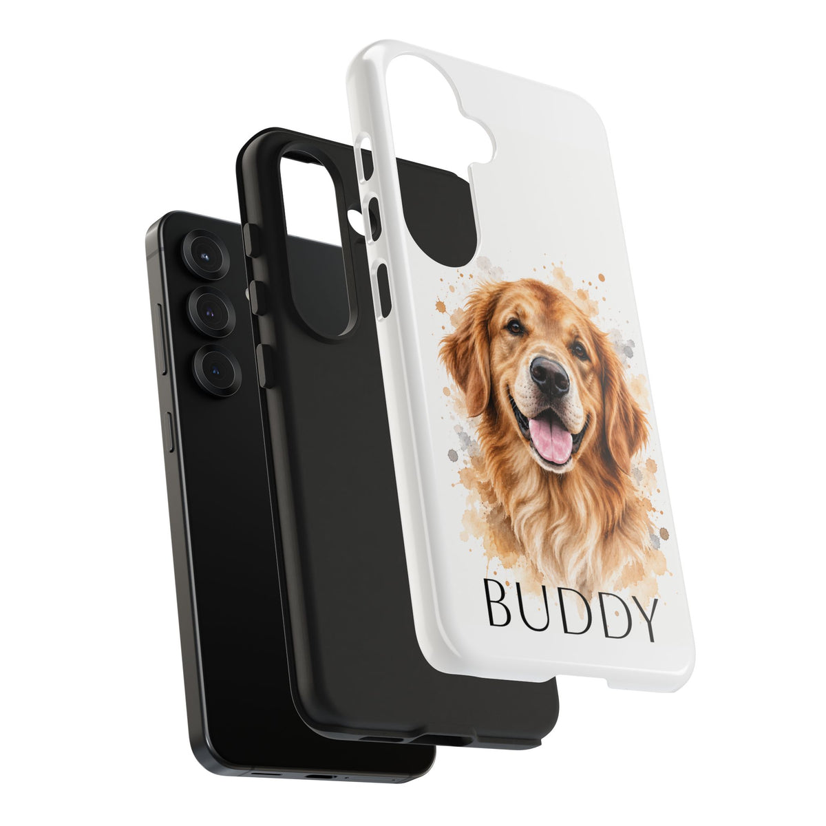 Personalized Pet Portrait Tough Phone Case