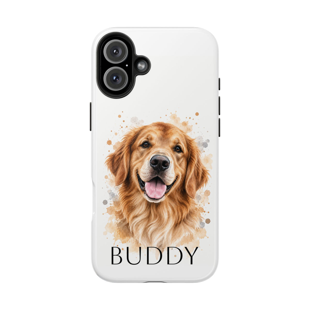 Personalized Pet Portrait Tough Phone Case