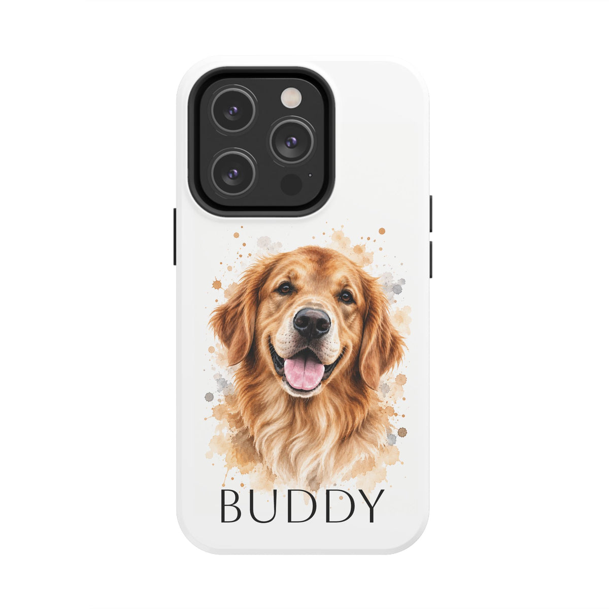 Personalized Pet Portrait Tough Phone Case