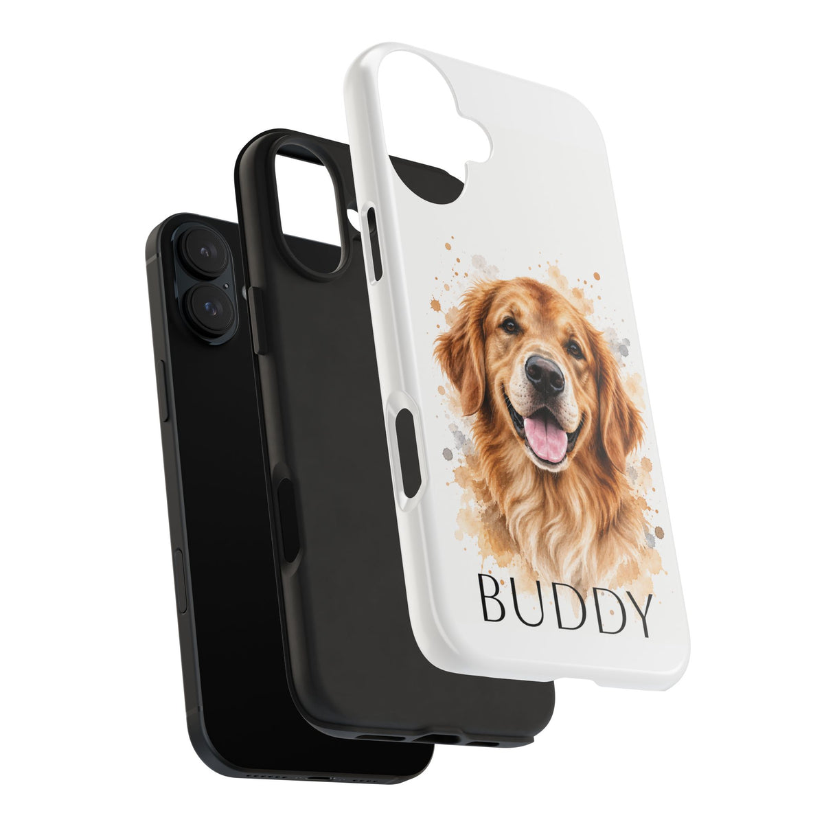 Personalized Pet Portrait Tough Phone Case