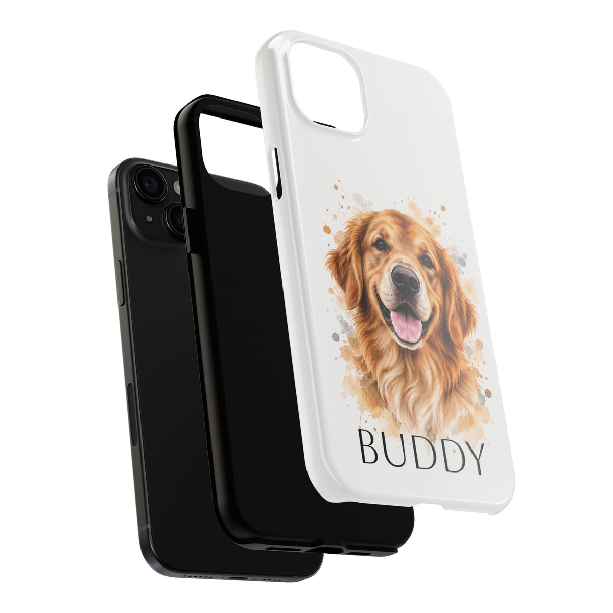 Personalized Pet Portrait Tough Phone Case
