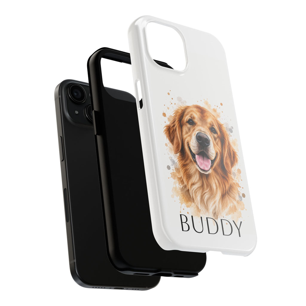 Personalized Pet Portrait Tough Phone Case
