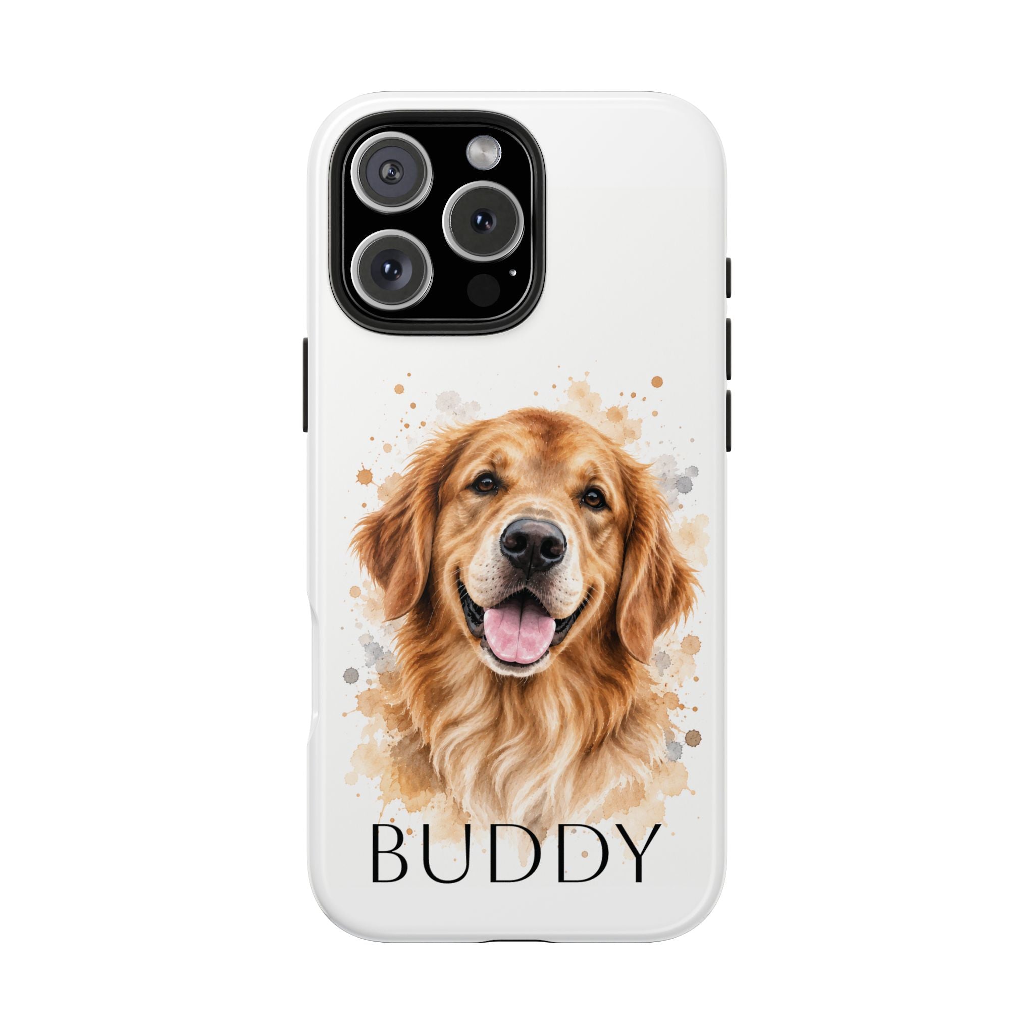 Personalized Pet Portrait Tough Phone Case