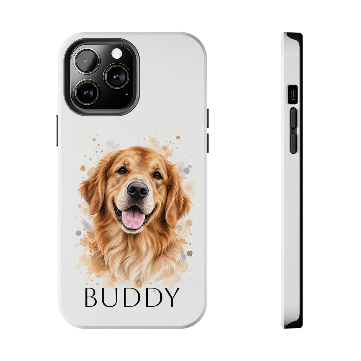 Personalized Pet Portrait Tough Phone Case