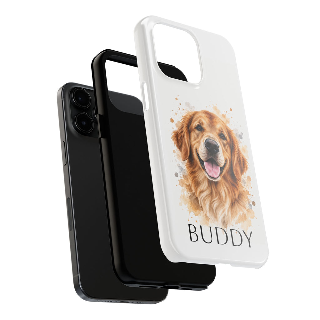 Personalized Pet Portrait Tough Phone Case