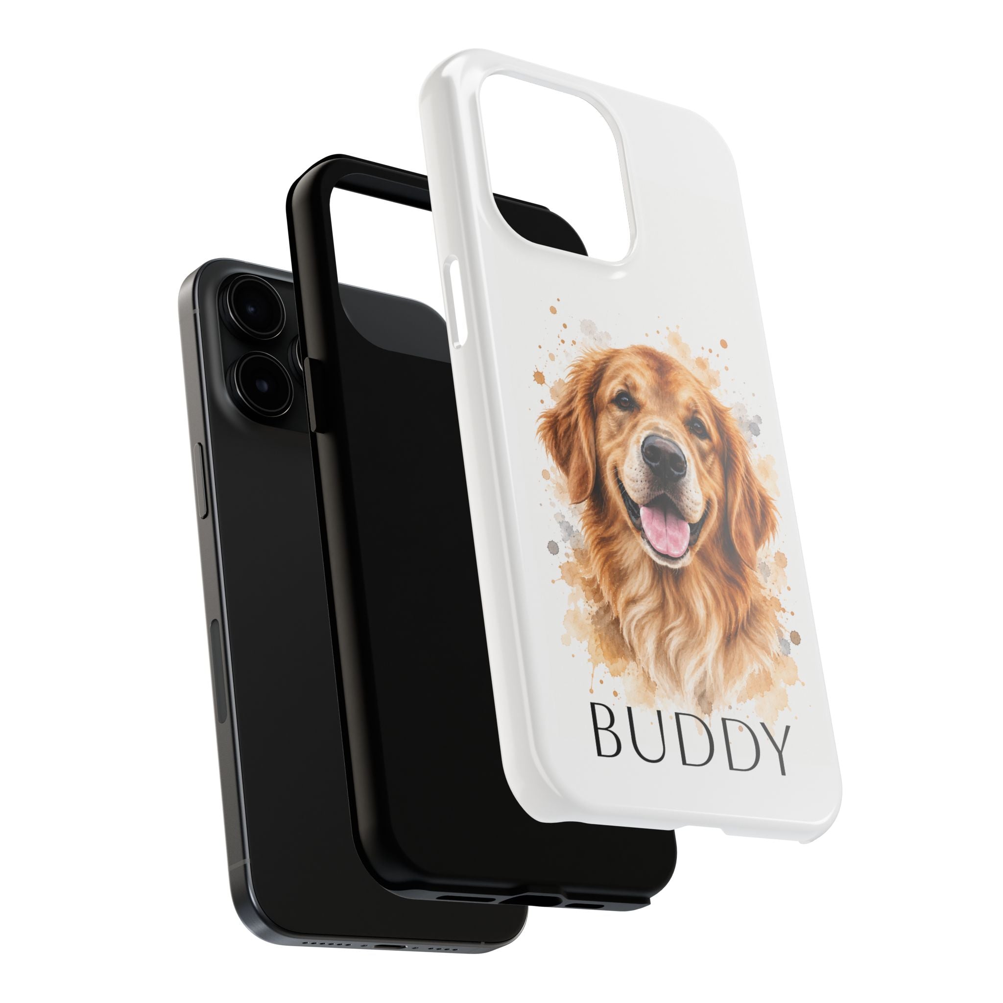 Personalized Pet Portrait Tough Phone Case