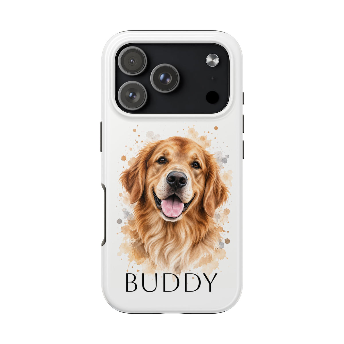 Personalized Pet Portrait Tough Phone Case