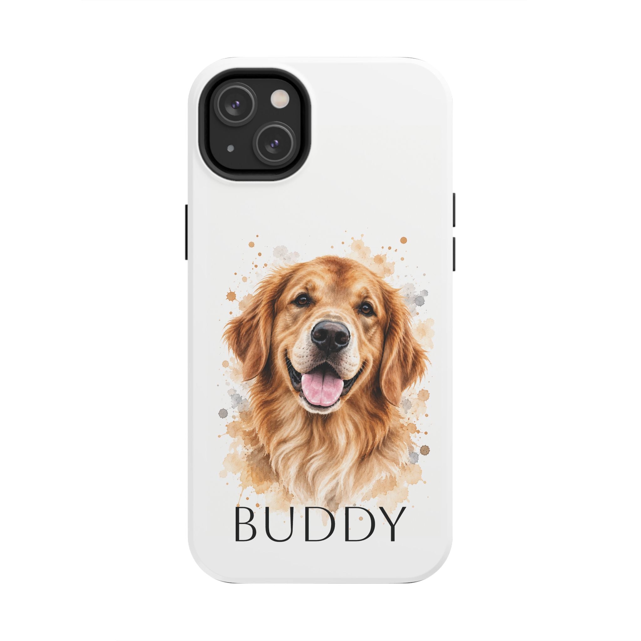 Personalized Pet Portrait Tough Phone Case