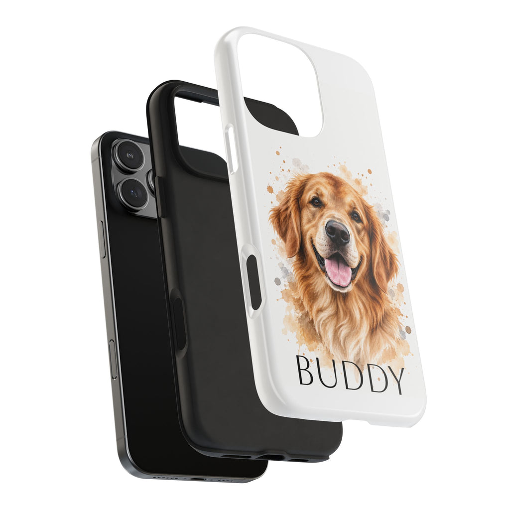 Personalized Pet Portrait Tough Phone Case
