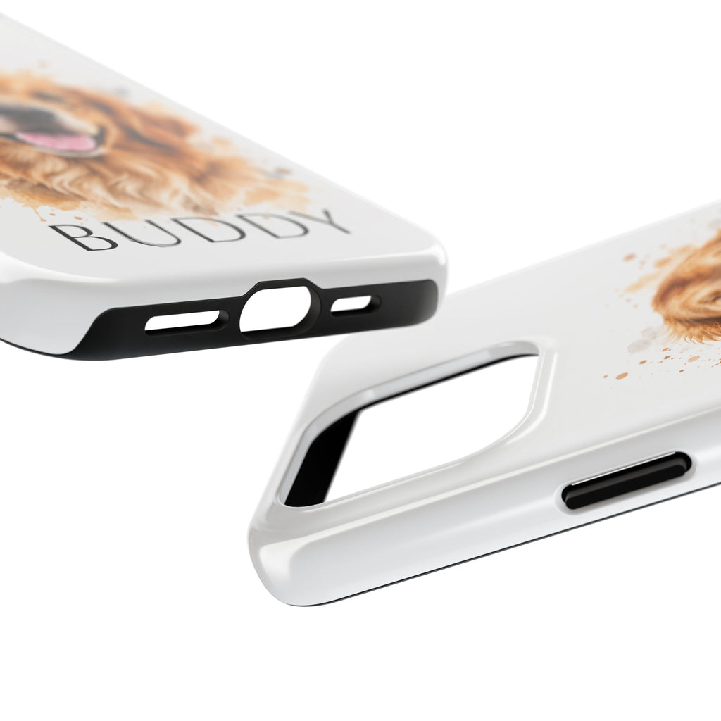 Personalized Pet Portrait Tough Phone Case