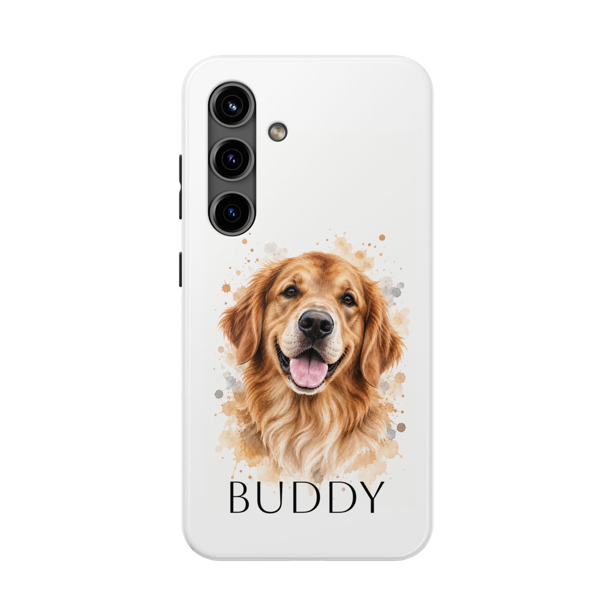 Personalized Pet Portrait Tough Phone Case