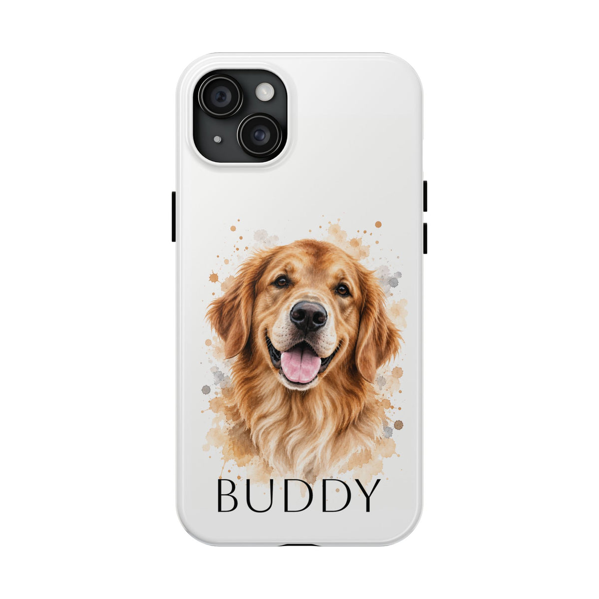 Personalized Pet Portrait Tough Phone Case