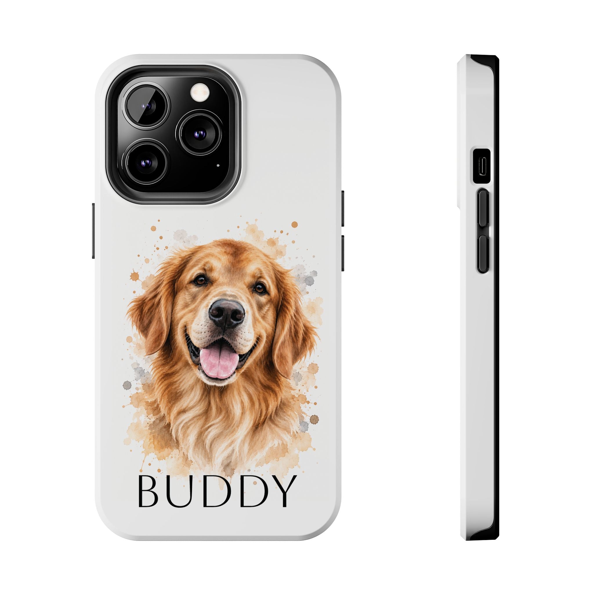 Personalized Pet Portrait Tough Phone Case